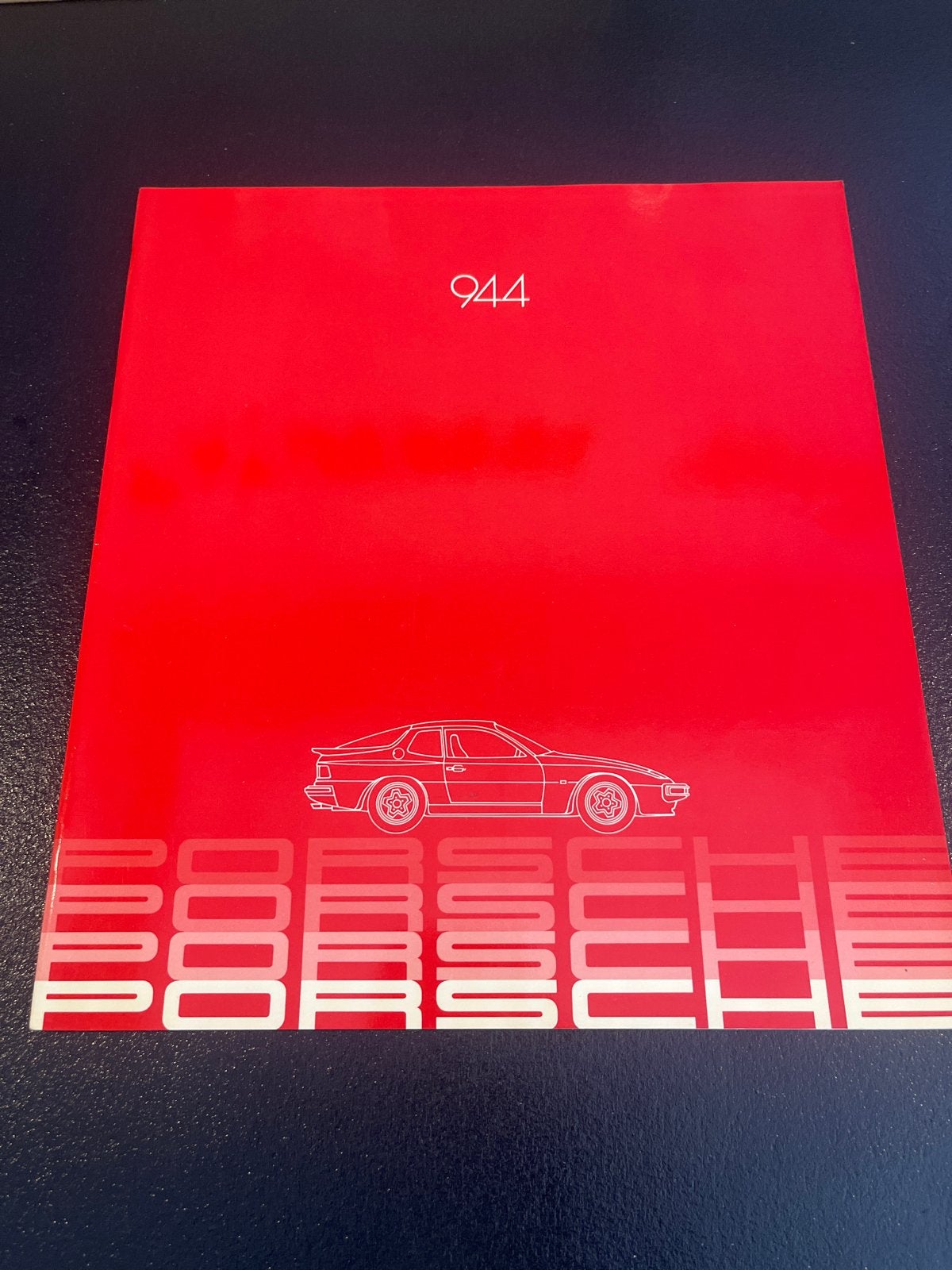 Porsche 944 Brochure Duitstalig 1982, Ophalen of Verzenden, Zo goed als nieuw, Porsche