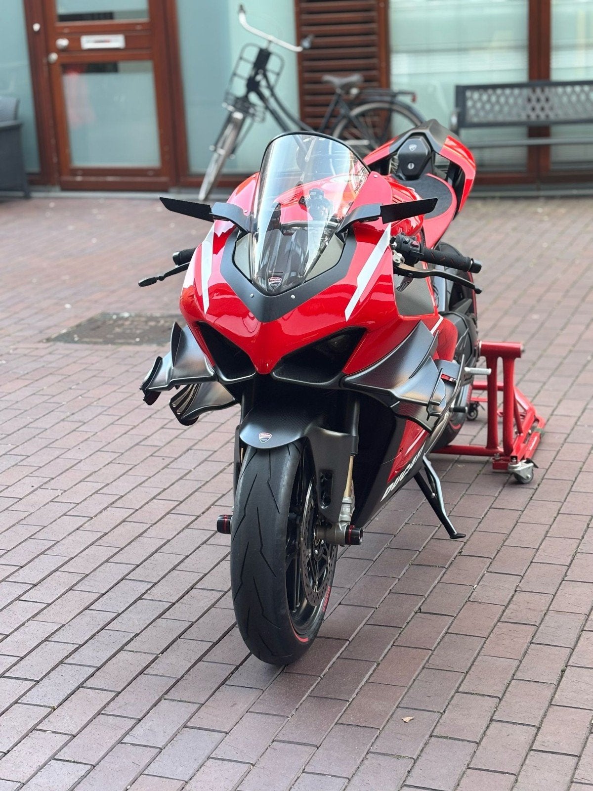 Ducati Panigale V4 Superleggera Carbon Kappenset Origineel, Motoren, Ophalen of Verzenden