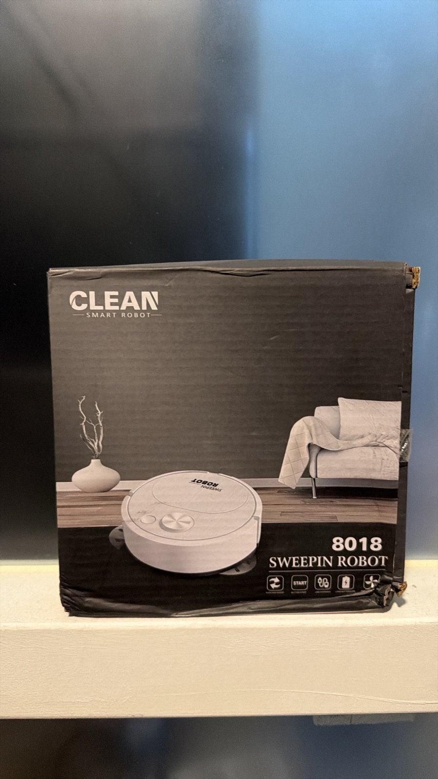 Kleine Robotstofzuiger Nieuw in Doos - Smart Robot 8018, Overige merken, Nieuw, Ophalen of Verzenden, Robotstofzuiger