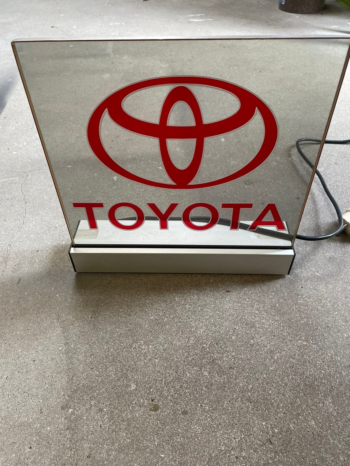 Toyota lichtreclame, Ophalen of Verzenden