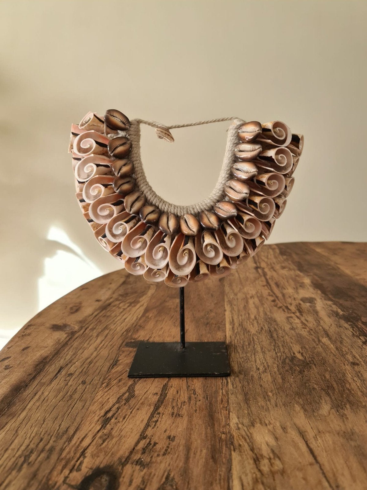 Schelpenketting Zeeslak & Kauri - Boho decoratie, Ophalen, Nieuw