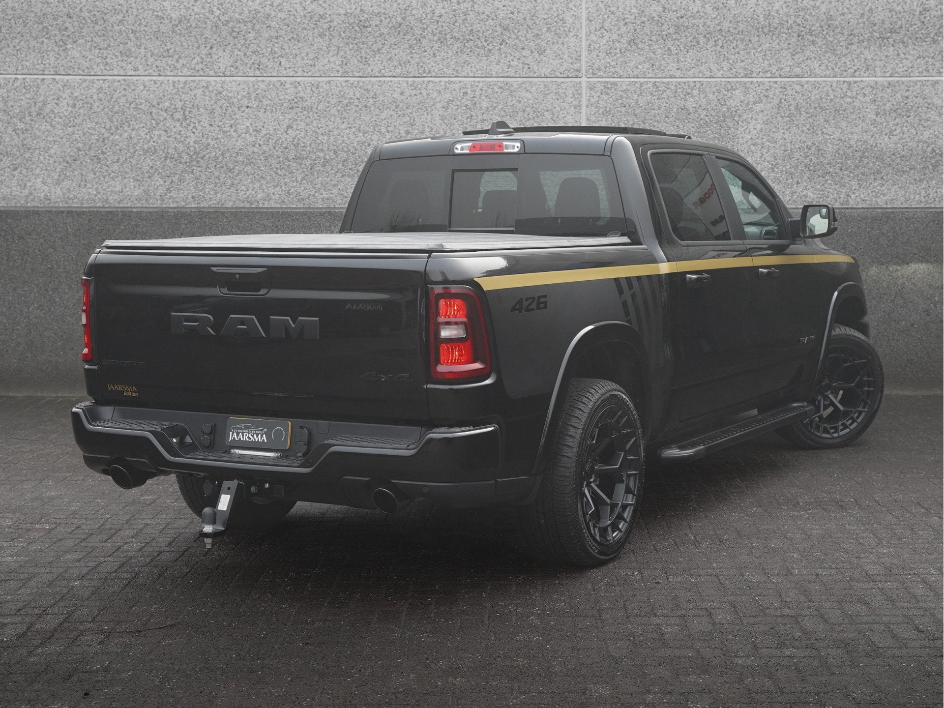 Dodge Ram 1500 Sport 426 Pack 3.0 STT 426pk CrewCab |426 Pac, Automaat, Zwart, Zwart, Leder