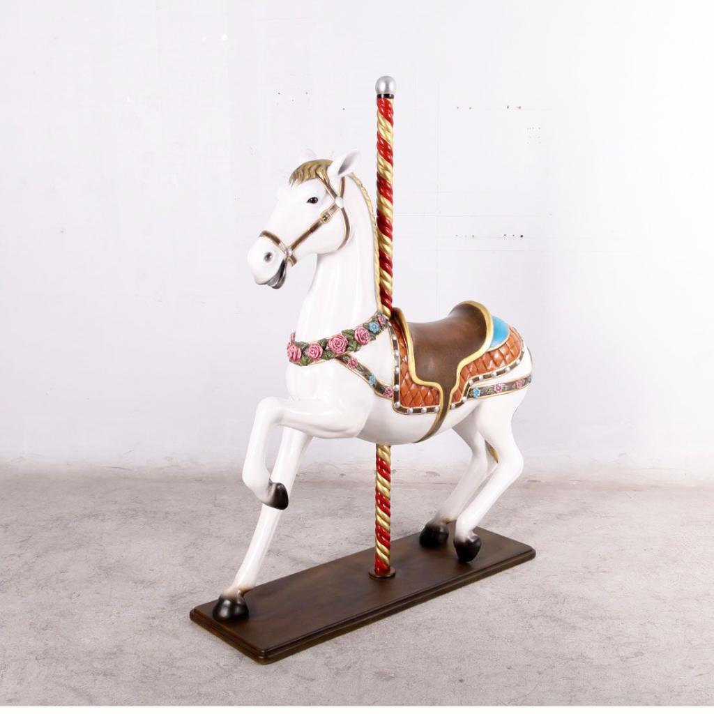 Carousel Horse – Paard beeld Hoogte 167 cm, Verzamelen, Ophalen, Nieuw, Overige soorten, Overige typen