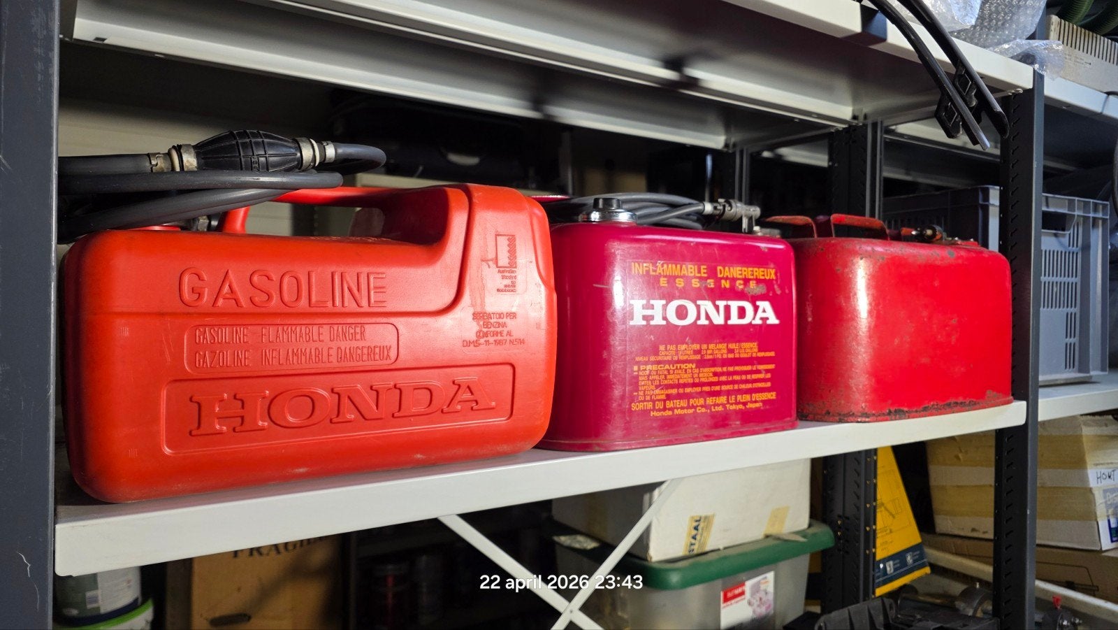 honda 13 lieter tanm diverse brandstof tanks bb buitenboordm, Watersport en Boten, Ophalen of Verzenden, Gebruikt, Motor en Techniek