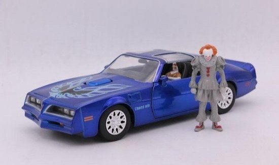 Pontiac Firebird film It figuren modelauto, Ophalen of Verzenden, Nieuw, Overige merken