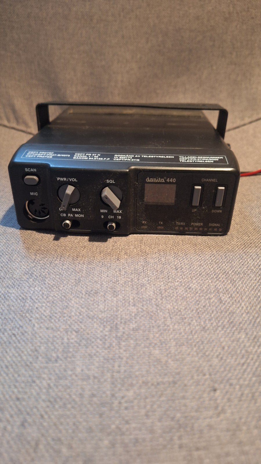 Danita 440 CB Radio cb bakkie 27mc, Telecommunicatie, Ophalen of Verzenden, Gebruikt, 5 tot 15 km, Portofoon of Walkie-talkie