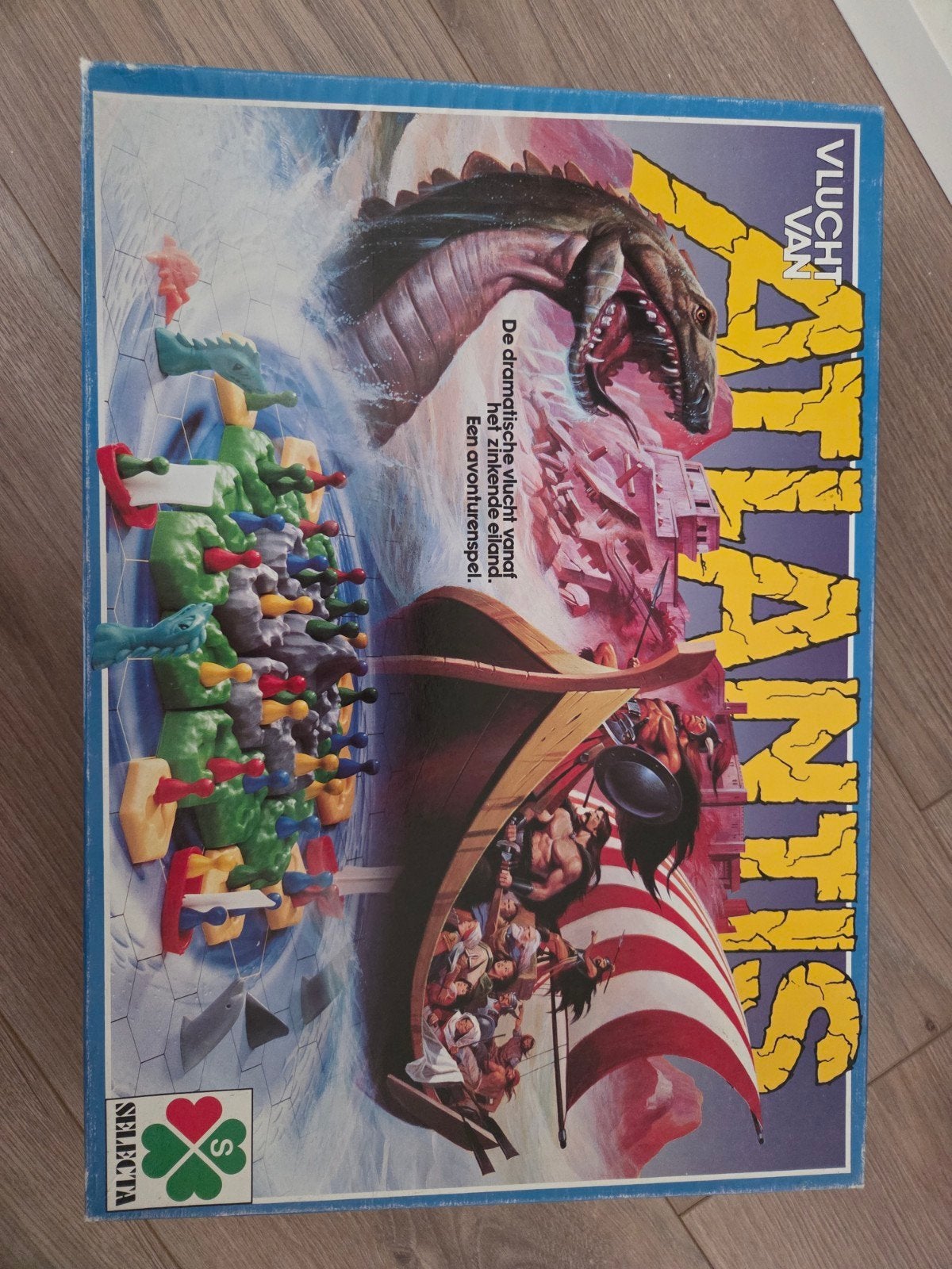 Vlucht van Atlantis Bordspel - Selecta Avonturenspel, Vijf spelers of meer, Ophalen of Verzenden, Gebruikt, Selecta
