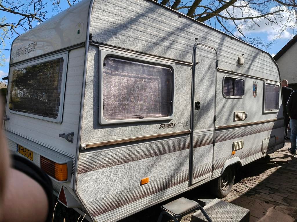 Home-Car Rally 512 Caravan - met voortent eventueel te huur, Home-car, Standaardzit, Kachel, Particulier