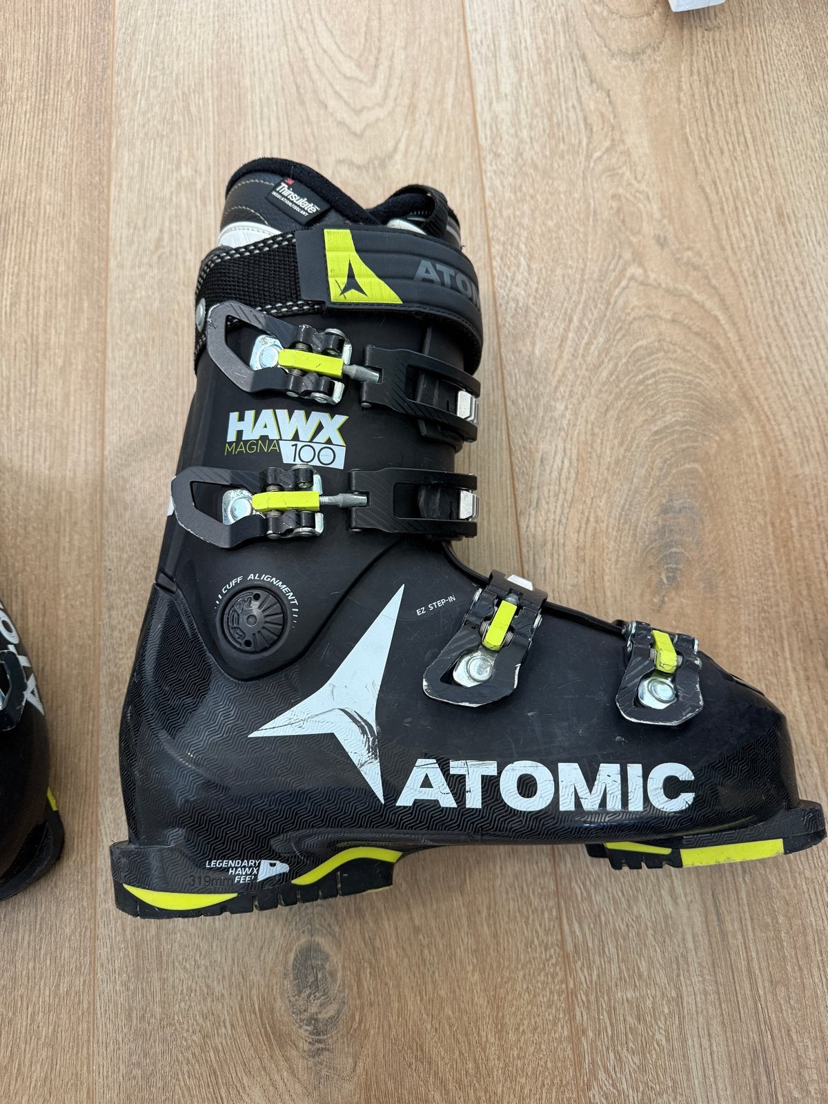 Atomic Hawx Magna 100 skischoenen, Sport en Fitness, Skiën en Langlaufen, Ophalen, 160 tot 180 cm, Gebruikt, Schoenen