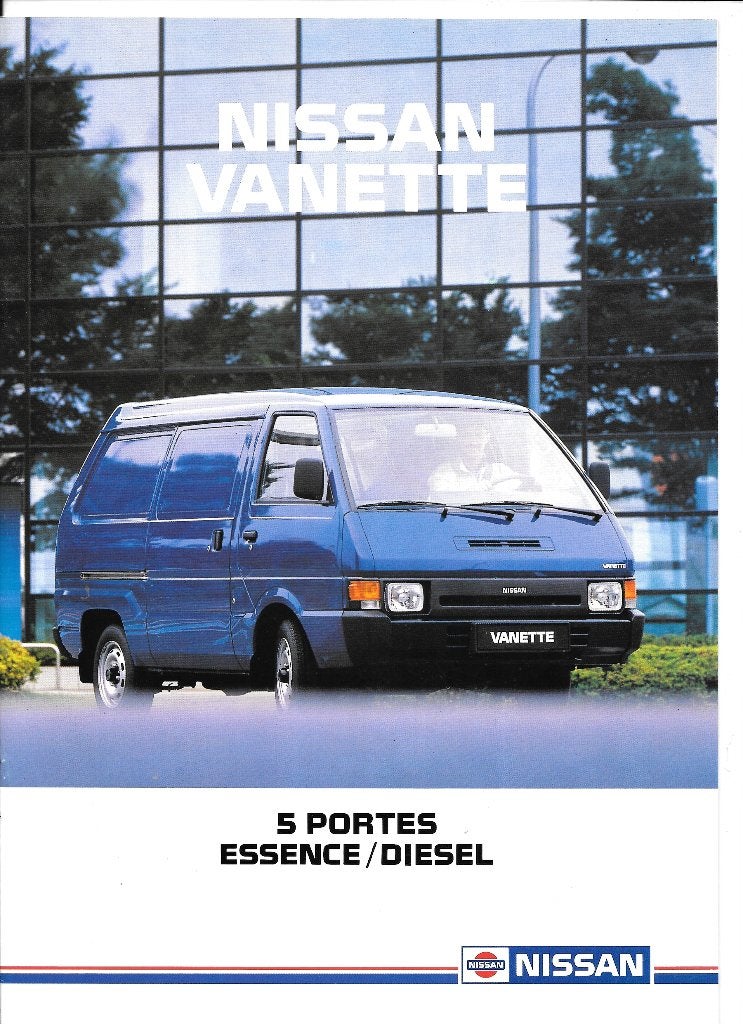 NISSAN VANETTE,  1987, Ophalen of Verzenden, Zo goed als nieuw, Nissan