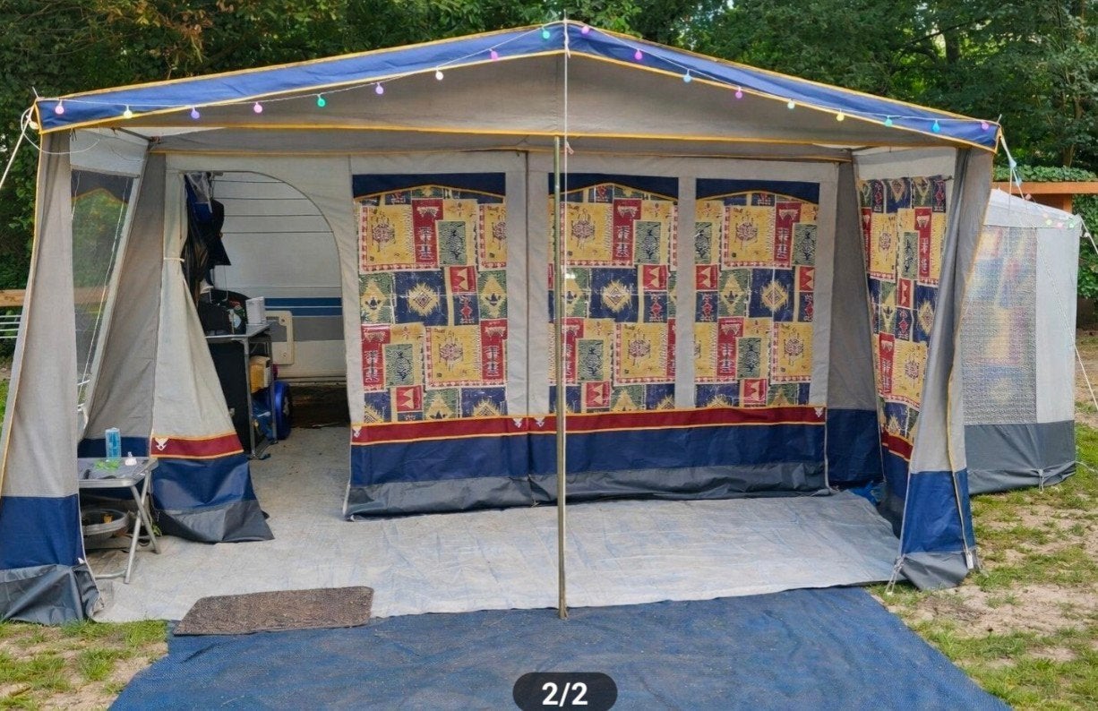 Nette Gerjak Arcadia voortent met luifel, omloopmaat 8, Ophalen of Verzenden