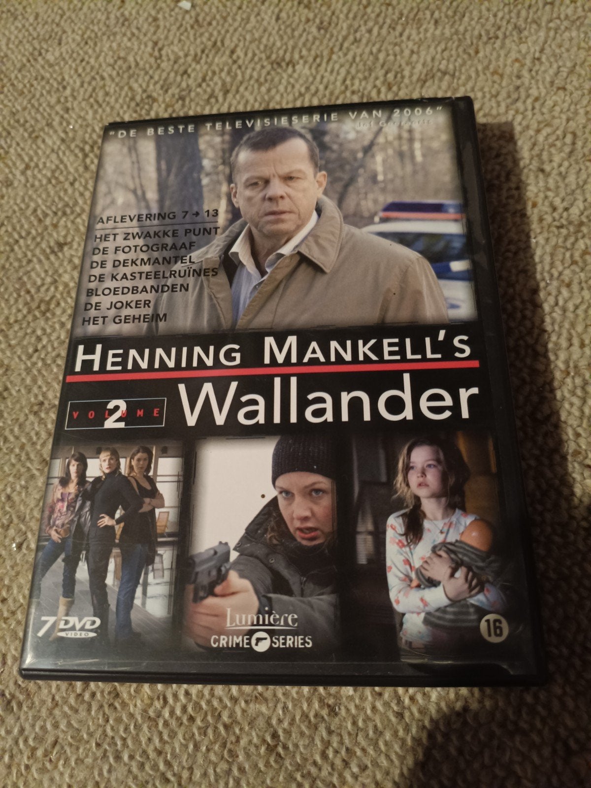 Henning Mankell's Wallander Volume 2 - DVD Boxset, Vanaf 16 jaar, Ophalen of Verzenden, Gebruikt, Detective en Krimi