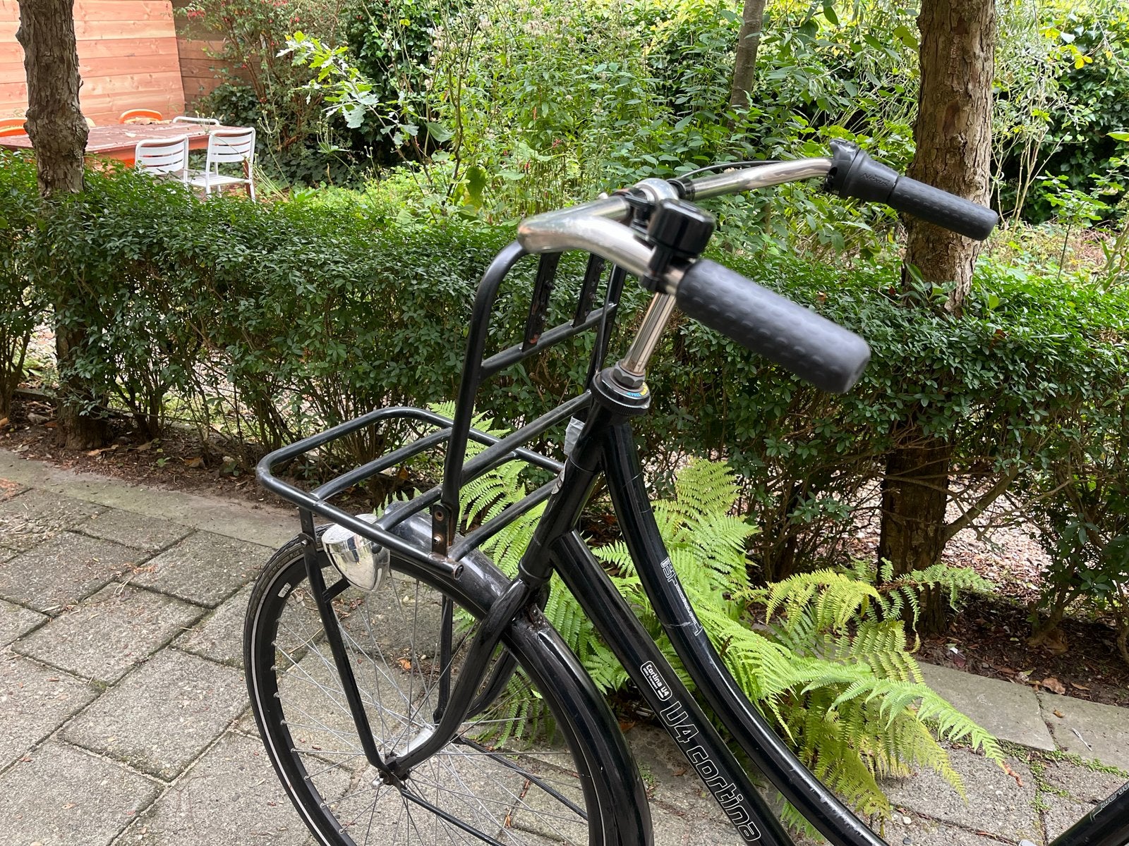 Foto 3 van Cortina U4 Transportfiets Dames - Zwart
