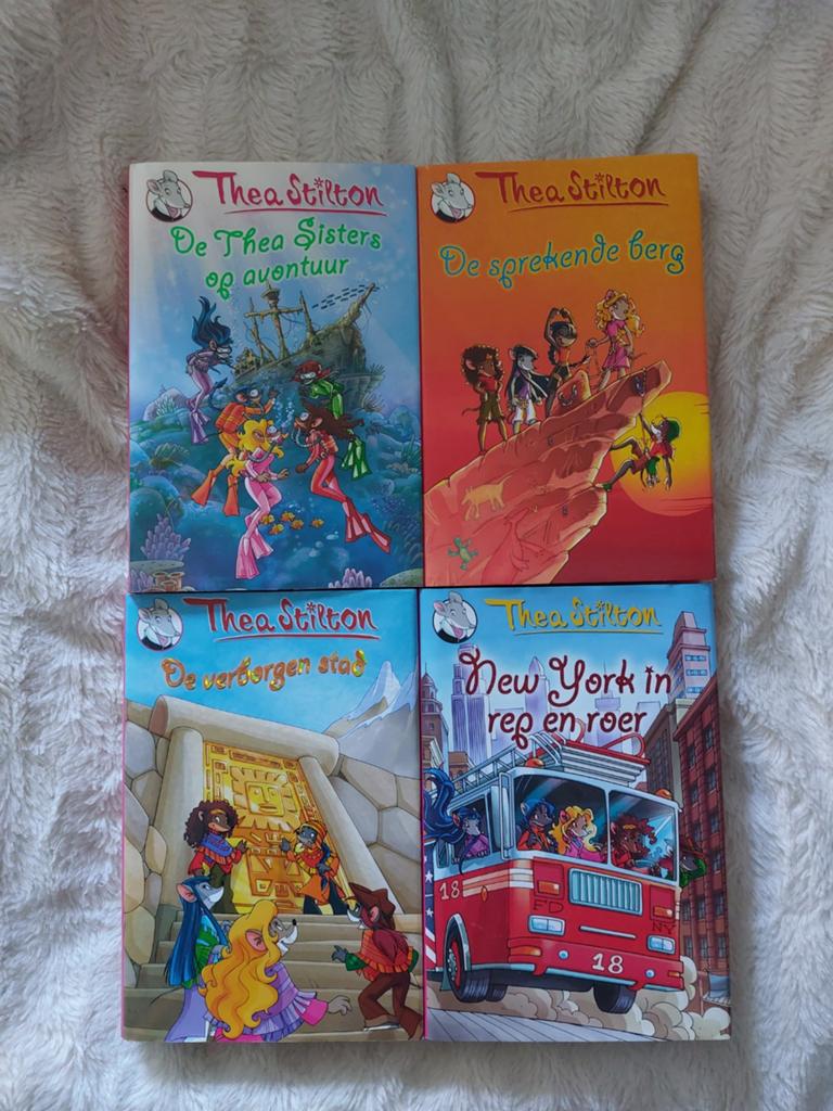 Thea Stilton boeken, Boeken, Thea Stilton, Fictie algemeen, Ophalen of Verzenden, Zo goed als nieuw