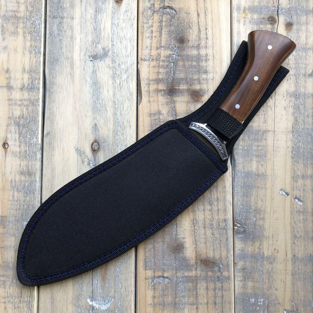 Kukri (33,5 cm) met houten handvat, Verzamelen, Verzenden, Overige soorten, Overige gebieden, Mes of Dolk