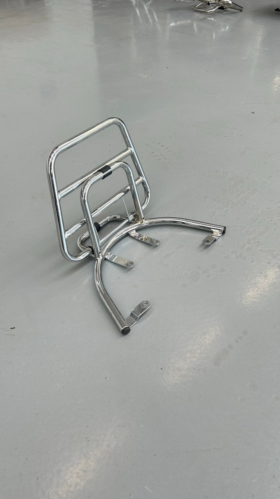 Bagagerek Piaggio Zip Chroom - Zo goed als nieuw, Ophalen of Verzenden, Zo goed als nieuw, Overige typen, Piaggio