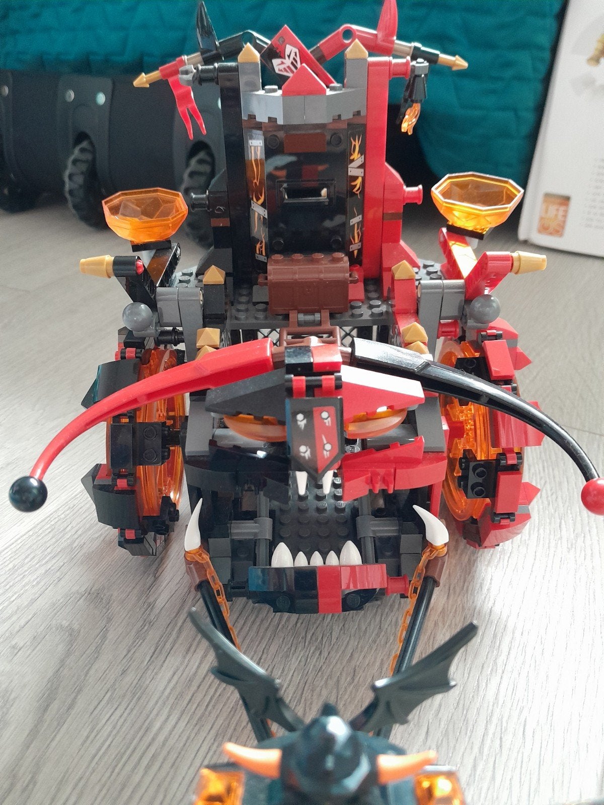 Zeldzame LEGO Nexo Knights Set - Jestro's Evil Mobile, Ophalen of Verzenden, Zo goed als nieuw, Overige merken