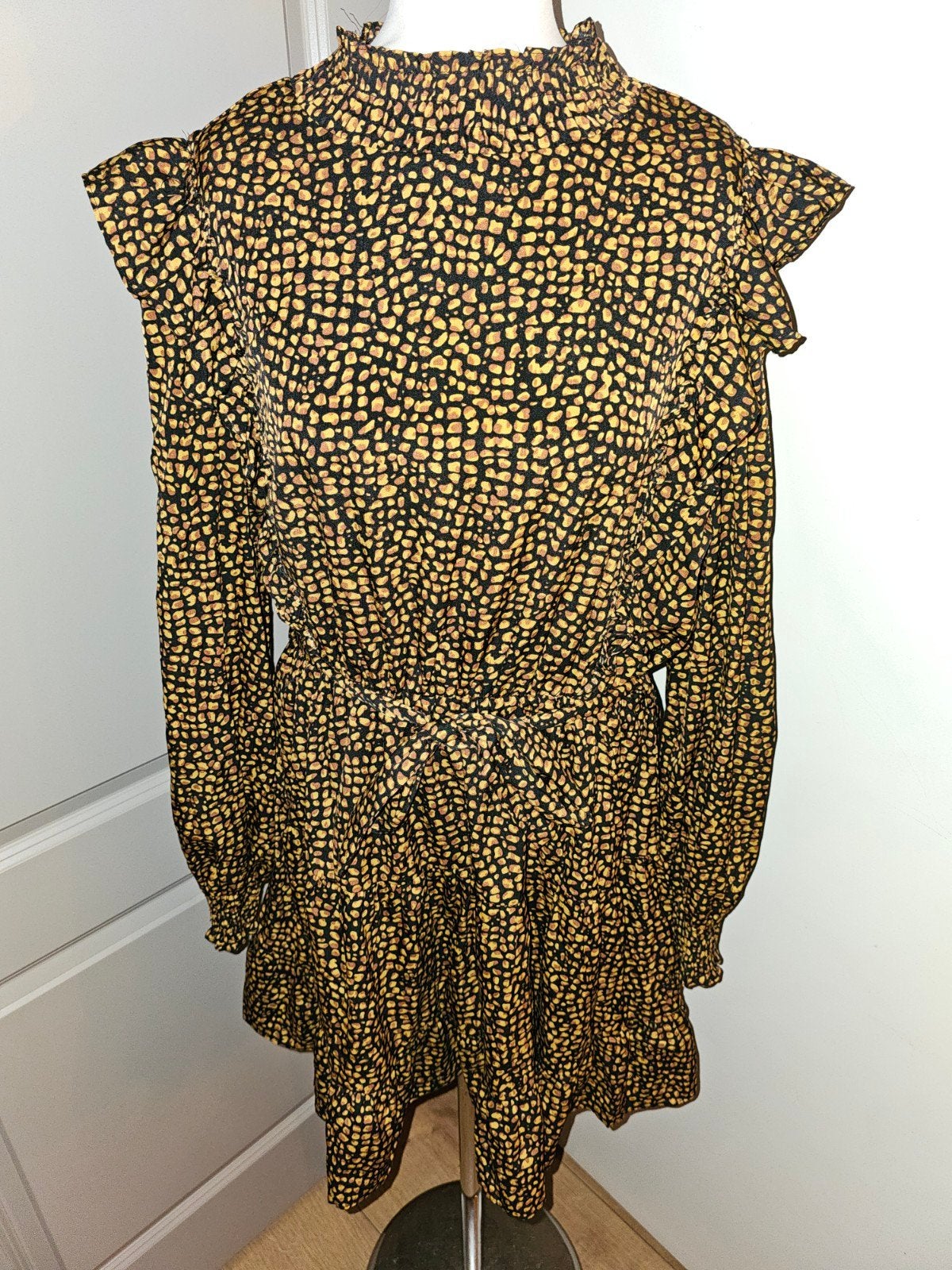 lofty manner jurk maat xl, Kleding | Dames, Bodywarmers, Ophalen of Verzenden, Zo goed als nieuw, Maat 38/40 (M), Zwart