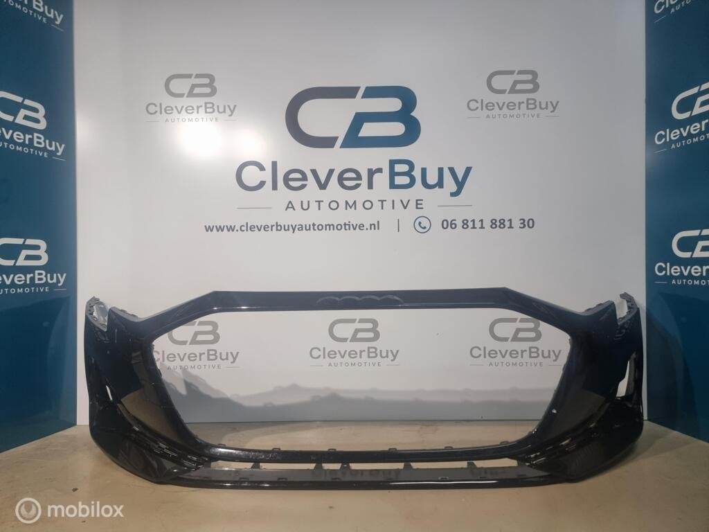 Bumper voor origineel Audi A3 8Y Facelift 22>) 8Y0807437P, Gebruikt, Voor, Ophalen of Verzenden, Bumper