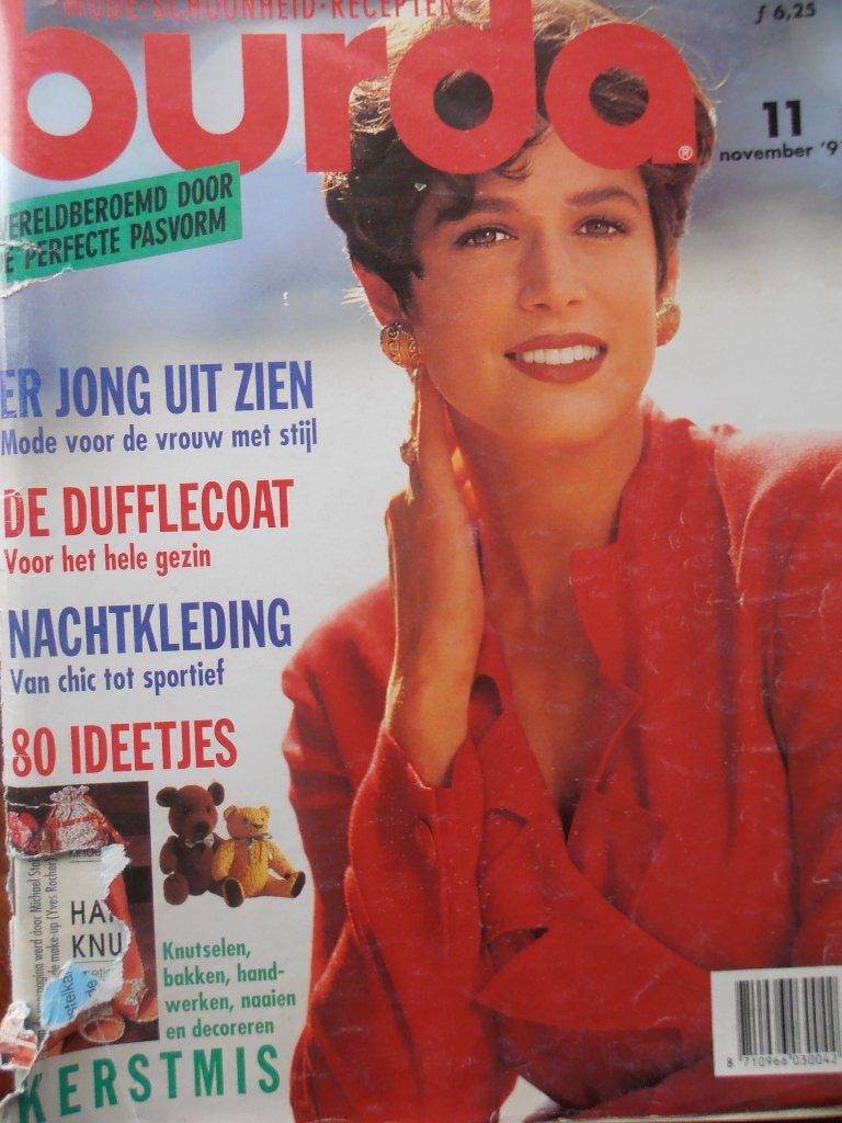 Burda november 1991, Overige typen, Vrouw, Zo goed als nieuw, Burda