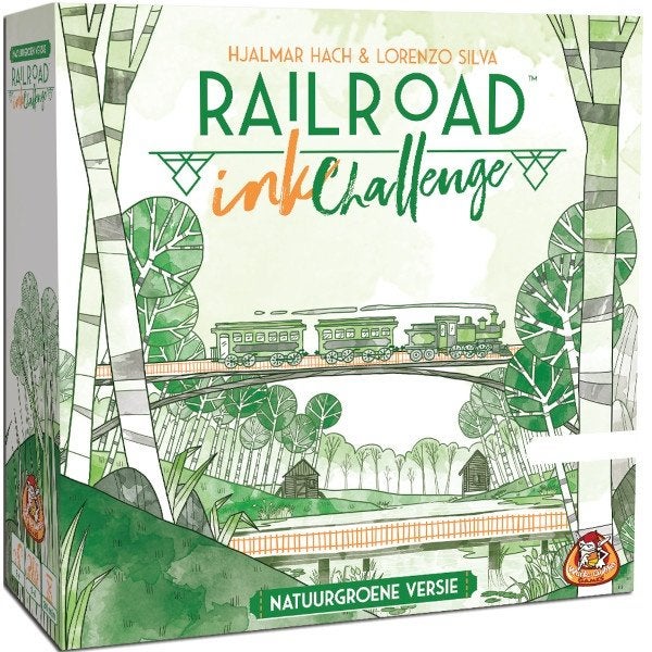 Railroad Ink Natuurgroene Versie White Goblin Games Spel, White Goblin Games, White Goblin Games, White Goblin Games, Nieuw