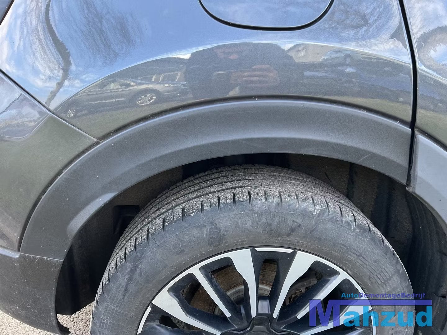FIAT 500X rechts achter sierstrip wielrand 2014+, Gebruikt, Stellantis Europe S.p.A., Achter, Ophalen of Verzenden