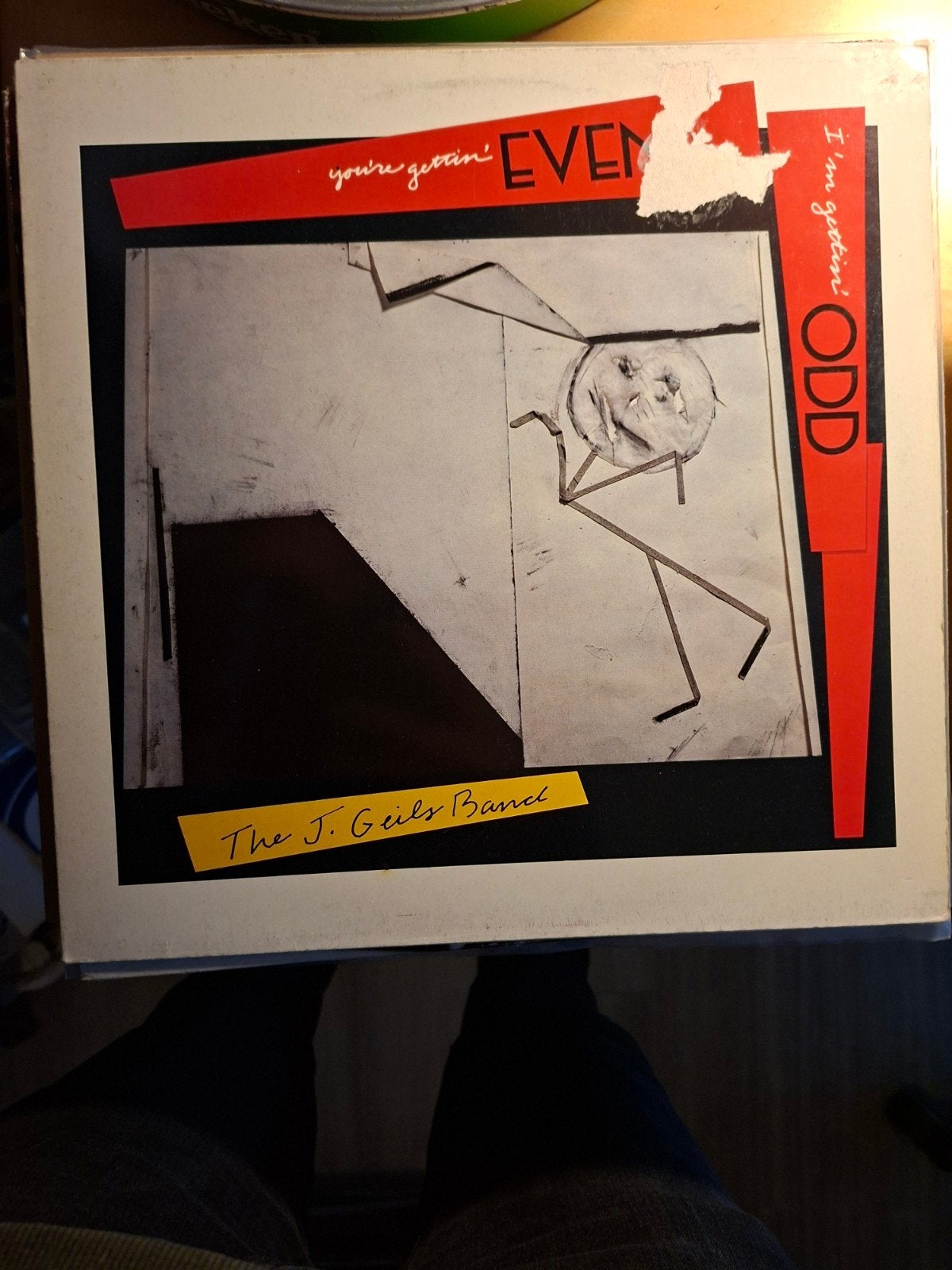 The J. Geils Band - You're Gettin' Even I'm Gettin' Odd LP, LP, Gebruikt, Pop, Ophalen of Verzenden