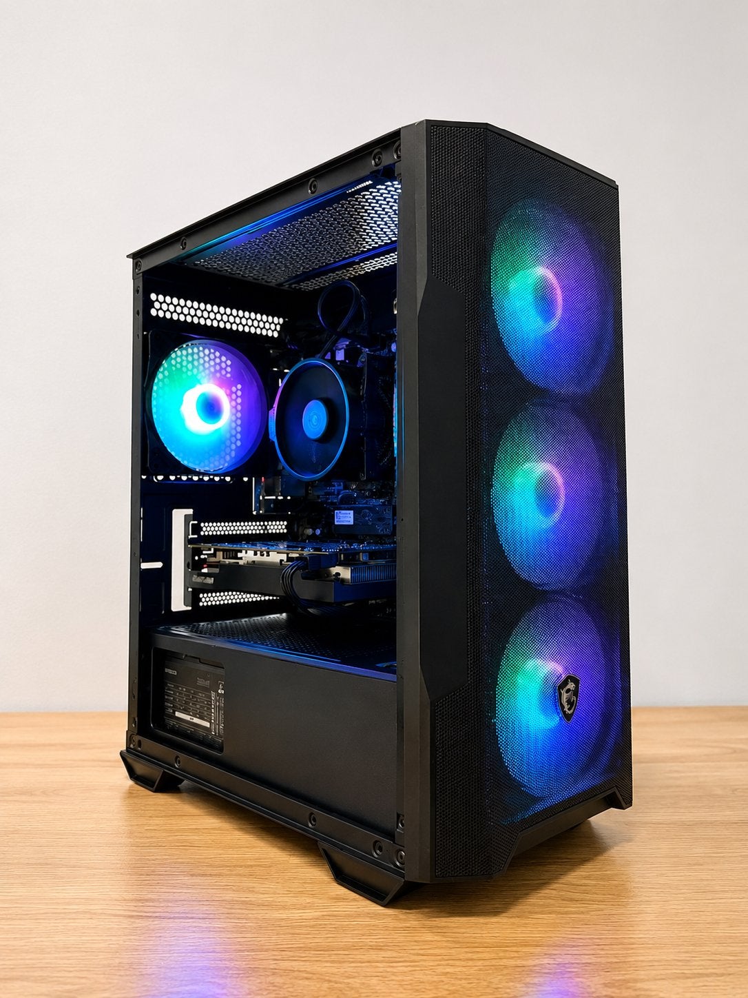 RX 6600 8GB Gaming PC | Ryzen 5 3600 | 16GB | RGB, Ophalen of Verzenden, Zo goed als nieuw, Gaming, SSD