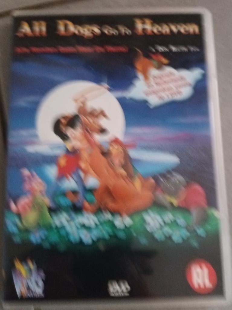 Dvd All dogs go to heaven, Alle leeftijden, Ophalen of Verzenden, Zo goed als nieuw