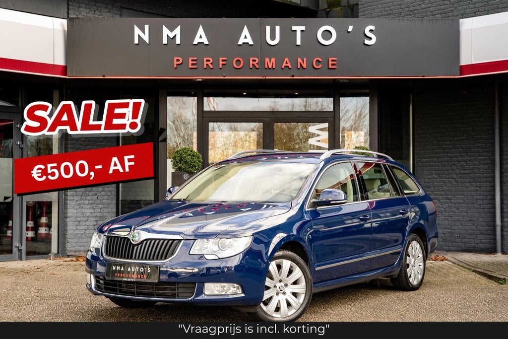 Skoda Superb 1.8 TSI Elegance DEALER ONDERHOUDEN / 3E EIGENA, Euro 5, Stof, Gebruikt, Huisgarantie
