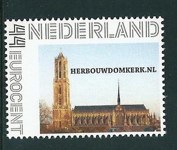 Persoonlijke zegel, herbouw domkerk, postfris, Ophalen of Verzenden, Postfris