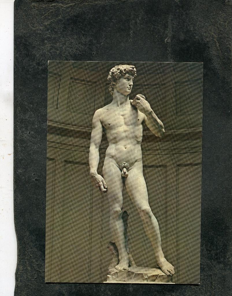 Ansicht Michelangelo - David, Verzenden, 1980 tot heden, Ongelopen, Overige thema's