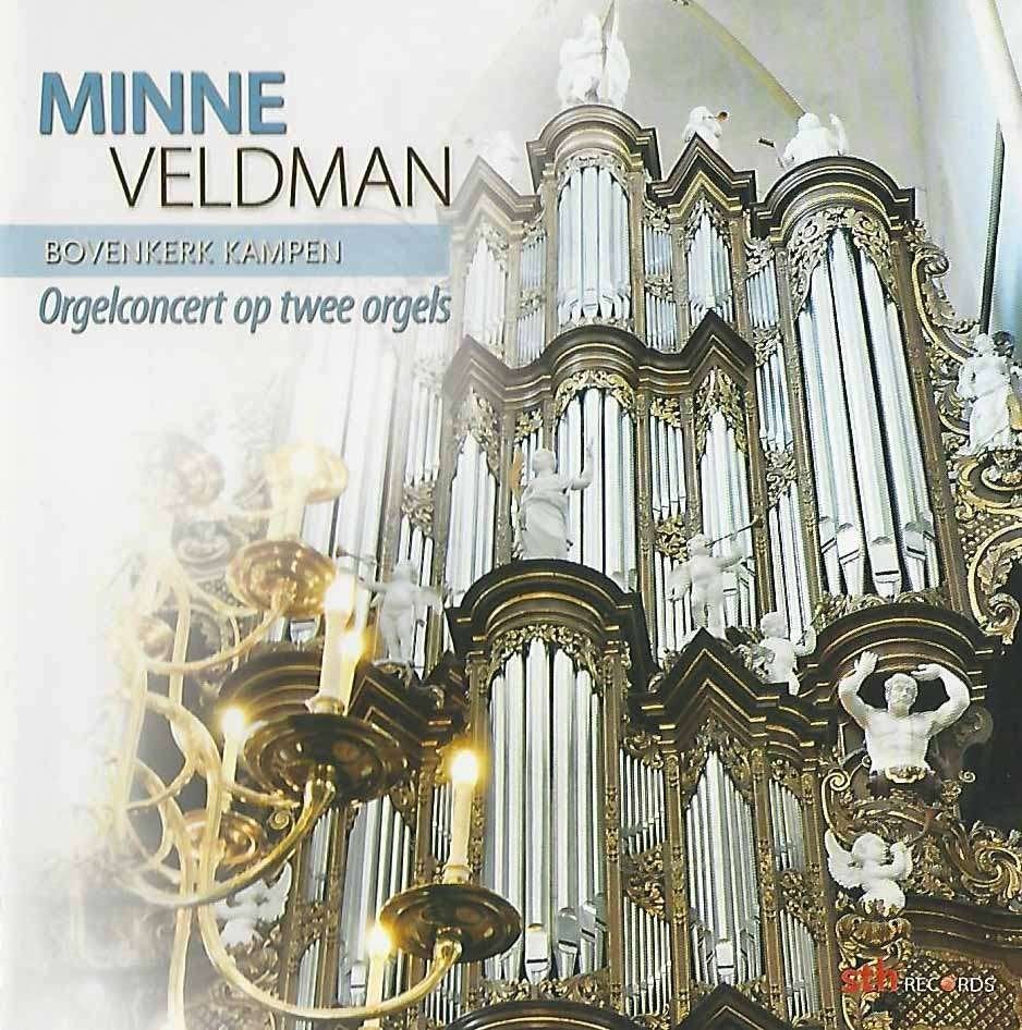 OrgelCD: Minne Veldman - Orgelconcert op 2 orgels - Kampen, Ophalen of Verzenden, Zo goed als nieuw, Instrumentaal, Orgel