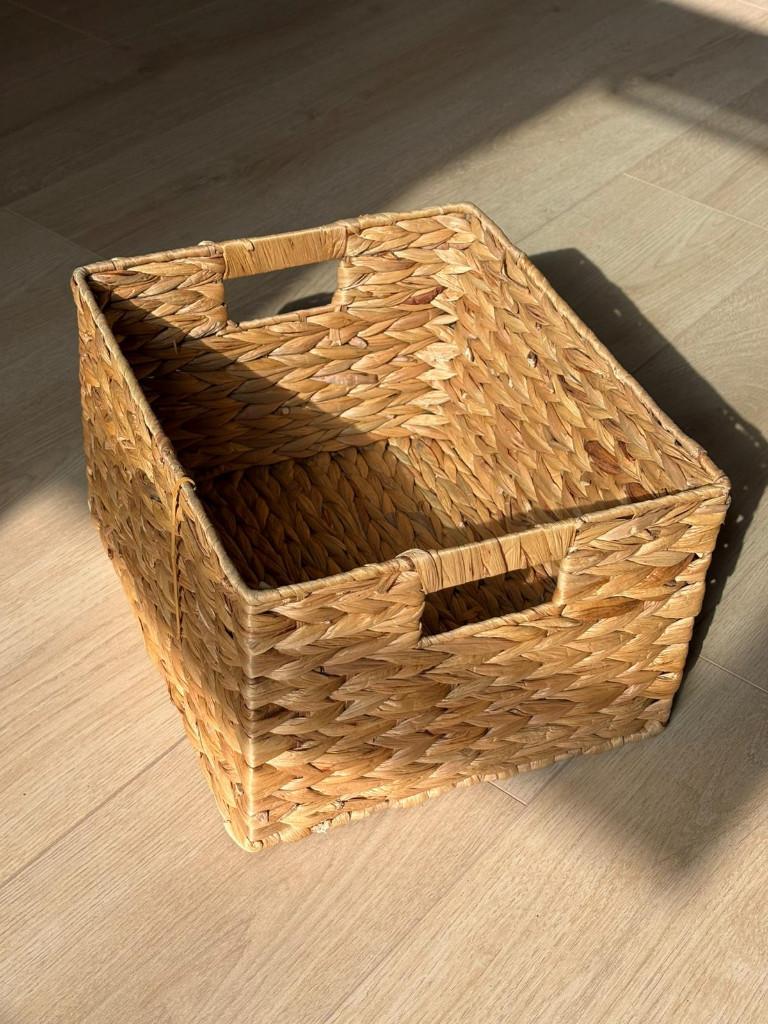 Rieten manden  Stijlvol & praktisch, Mand, Ophalen of Verzenden, Zo goed als nieuw, Riet
