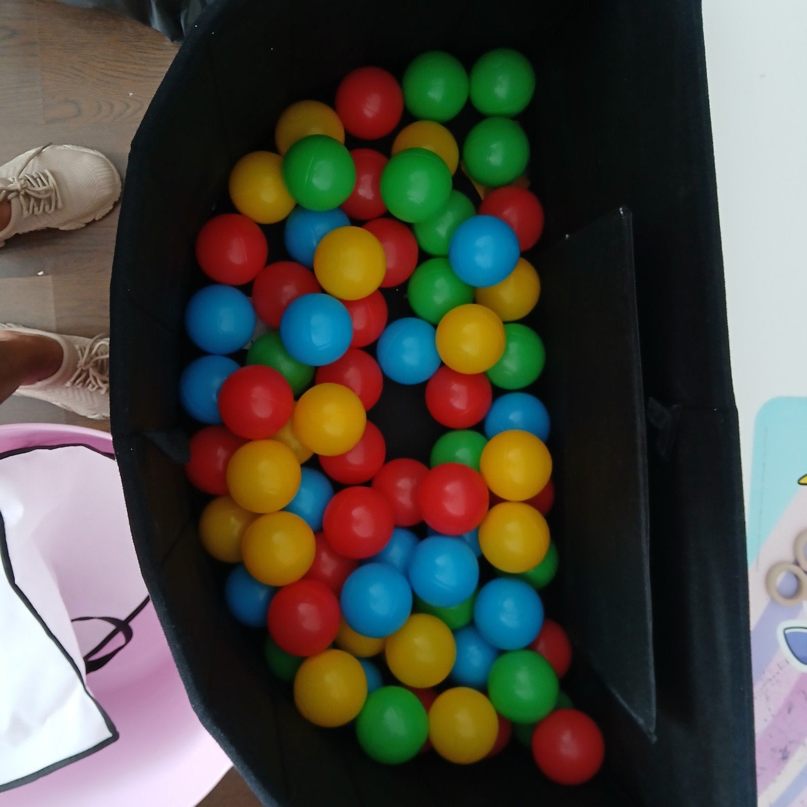 Gekleurde ballen voor ballenbak of speelruimte, Ophalen of Verzenden, Gebruikt, Jongen of Meisje