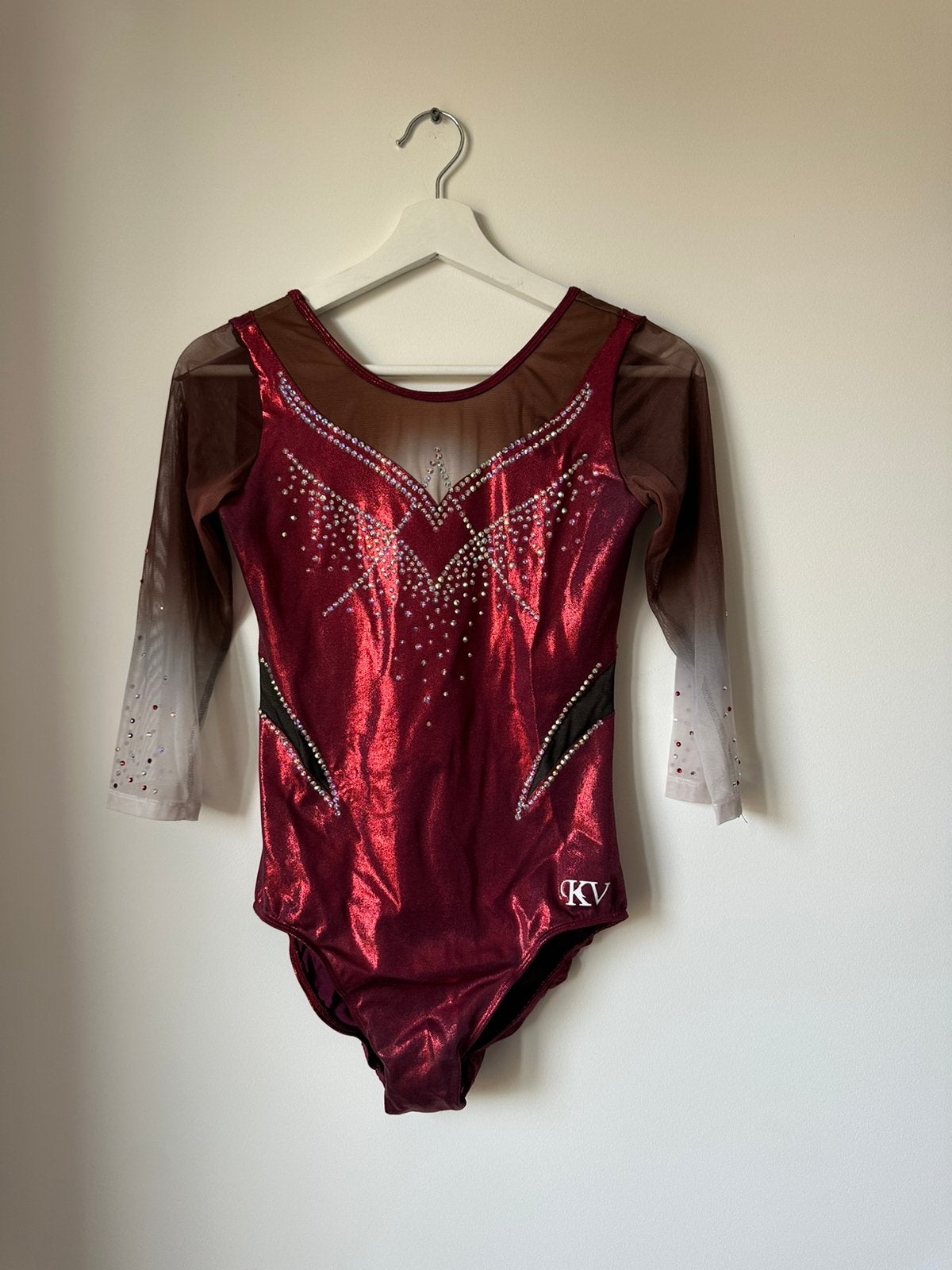KV Leotards, Maat AM, kleur rood, Sport en Fitness, Nieuw, Maat 36 t/m 42, Ophalen of Verzenden, Turnpak(je)