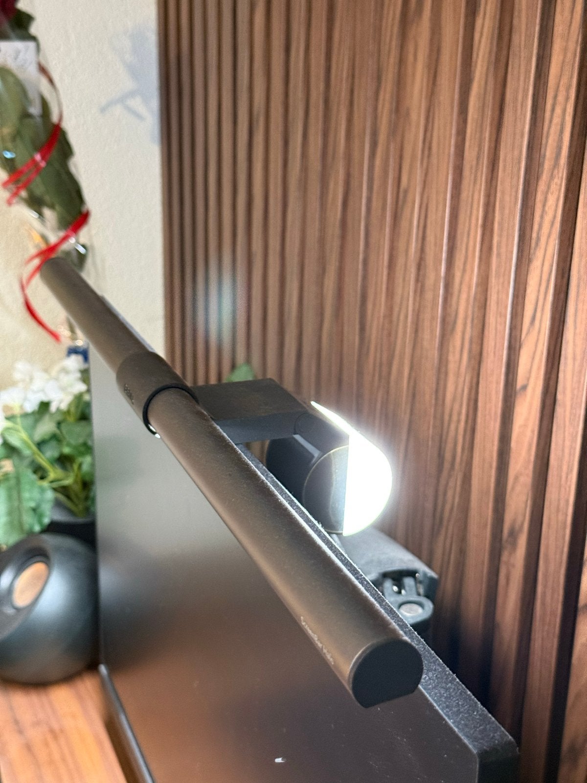 BenQ ScreenBar Halo Draadloze Monitor Lamp met Controller, Metaal, Overige merken, Zwart, Ophalen of Verzenden