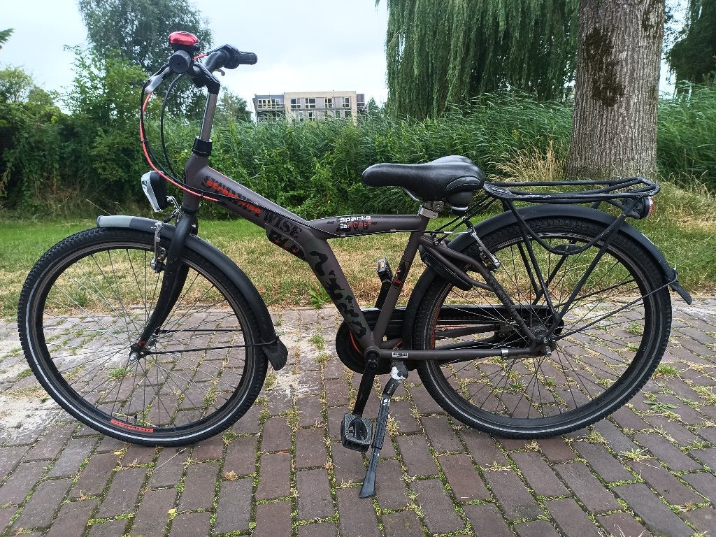 Degelijke Sparta Streetwise 26 inch, Fietsen en Brommers, Fietsen | Jongens, Terugtraprem, Sparta, Gebruikt, Versnellingen