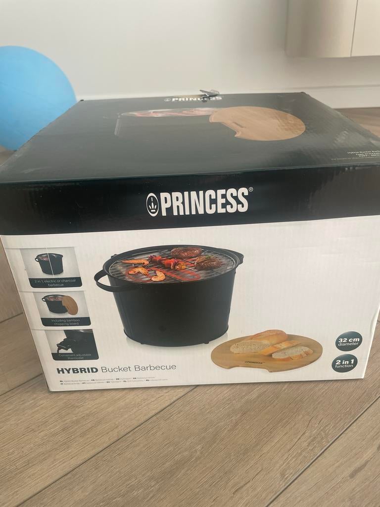 Princess Hybrid Bucket Barbecue - Nieuw in doos!, Ophalen, Nieuw