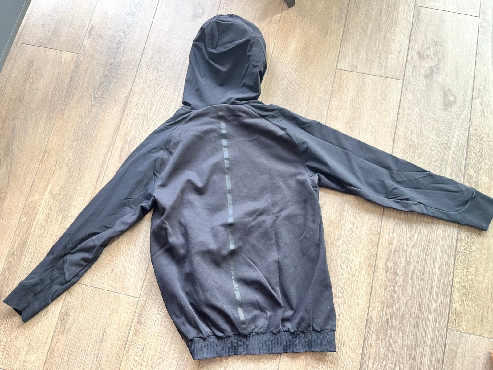 Gymshark hoody zwart heren maat S - Nooit gedragen, Fitness, Zwart, Nieuw, Ophalen of Verzenden