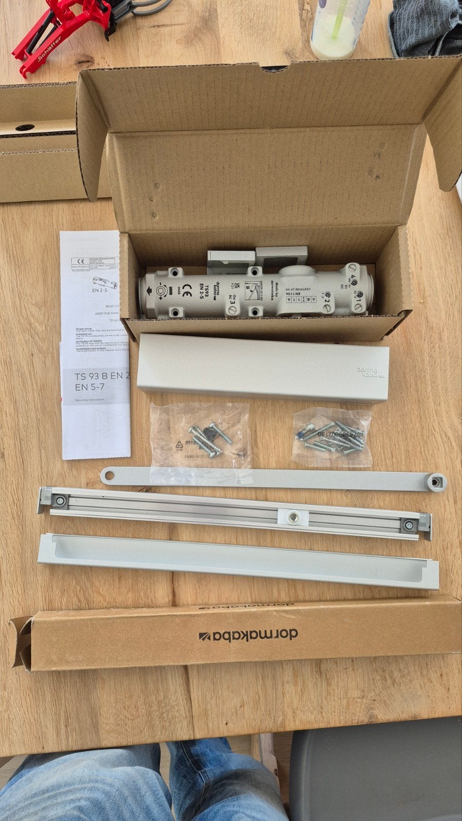 Dormakaba TS93B Deurdranger - Nieuw in doos, Ophalen of Verzenden, Nieuw, Overige materialen, Overige typen