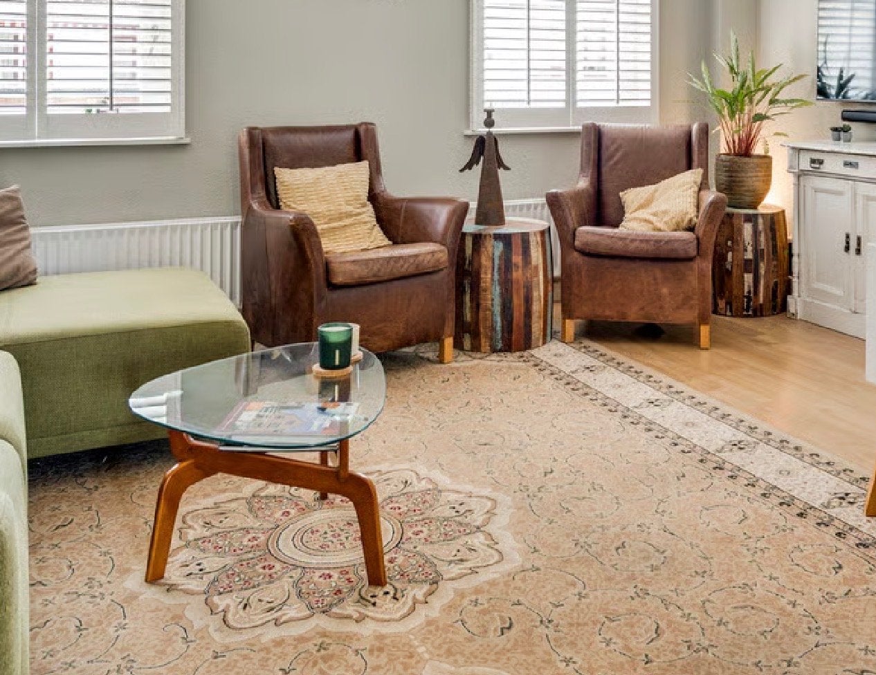 Kashmir Collection Tapijt - Beige, 300x400 cm, Ophalen, Beige, Zo goed als nieuw, 200 cm of meer