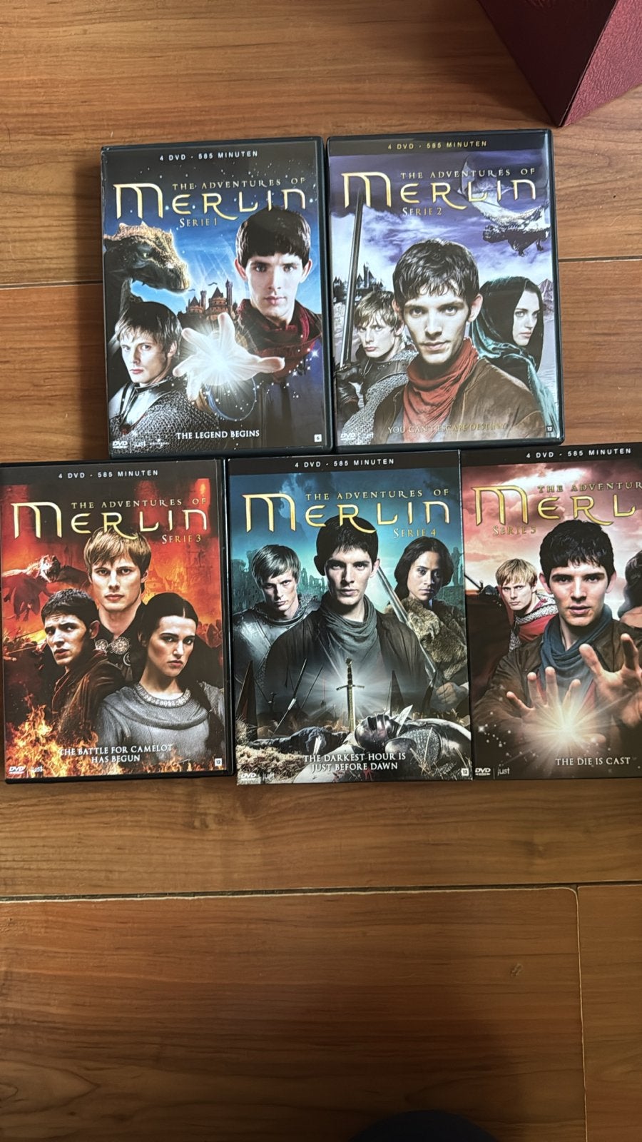 The Adventures of Merlin - Complete Serie 1-5 DVD Boxset, Cd's en Dvd's, Engels, Nederlands, Science Fiction en Fantasy, Ophalen of Verzenden