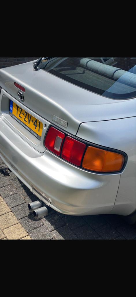 Toyota Celica 1.8 LB 1998 Grijs, Auto's, 4 cilinders, 4 stoelen, 1070 kg, 49 €/maand