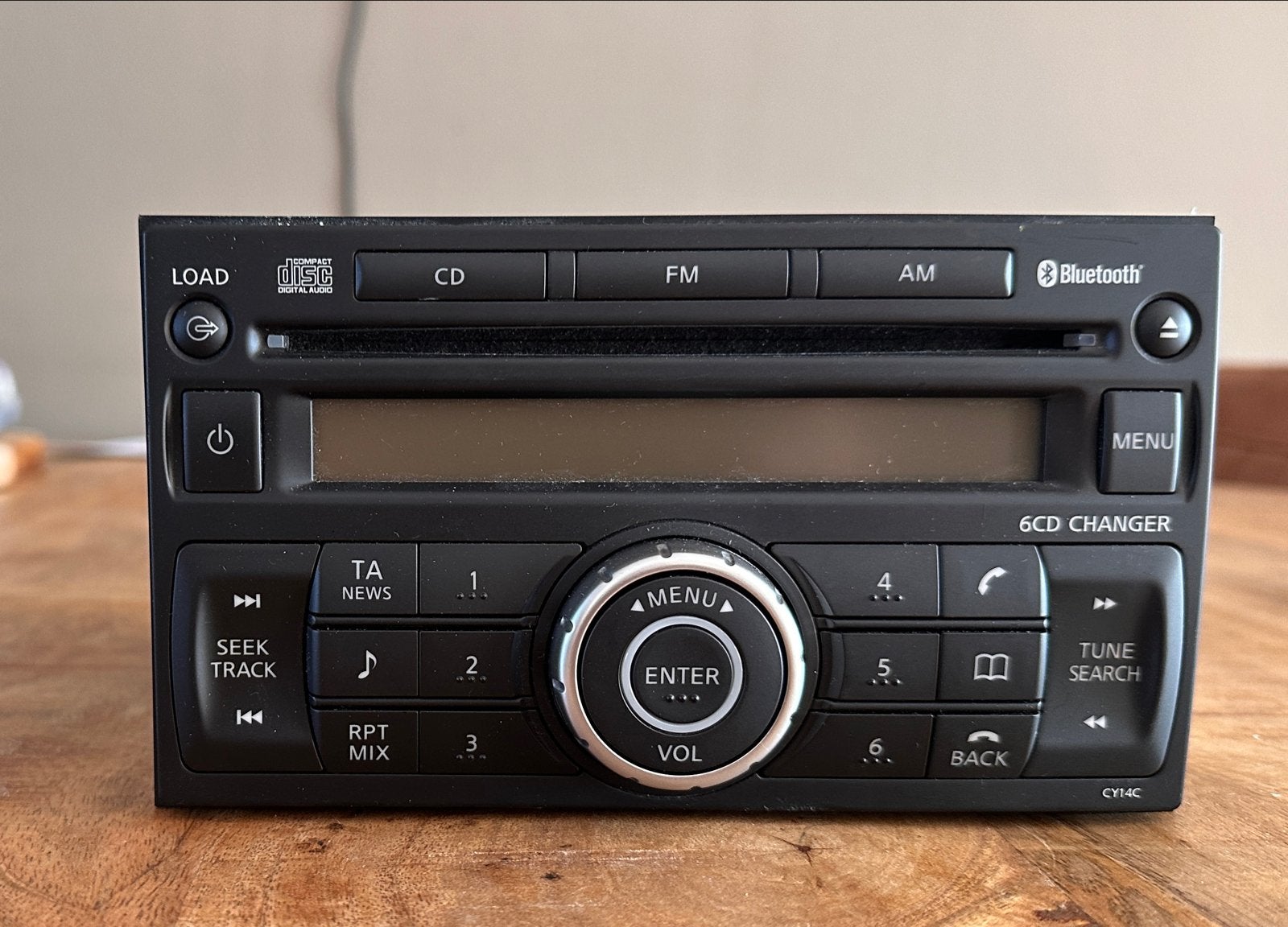 Nissan Radio CD speler 28185 JD400 met Bluetooth, Ophalen, Gebruikt