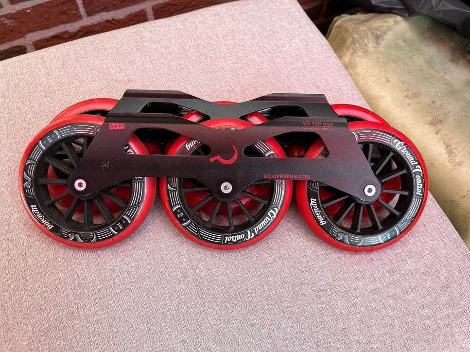 Ground Control V3 125mm skeeler frames met wielen, Ophalen of Verzenden, Zo goed als nieuw, Overige typen, Overige merken