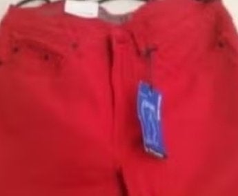 Nieuw kaartje Miller&More Spijkerbroek ROOD Jeans W31 L30 23, Verzenden, Nieuw, Overige kleuren, W32 (confectie 46) of kleiner