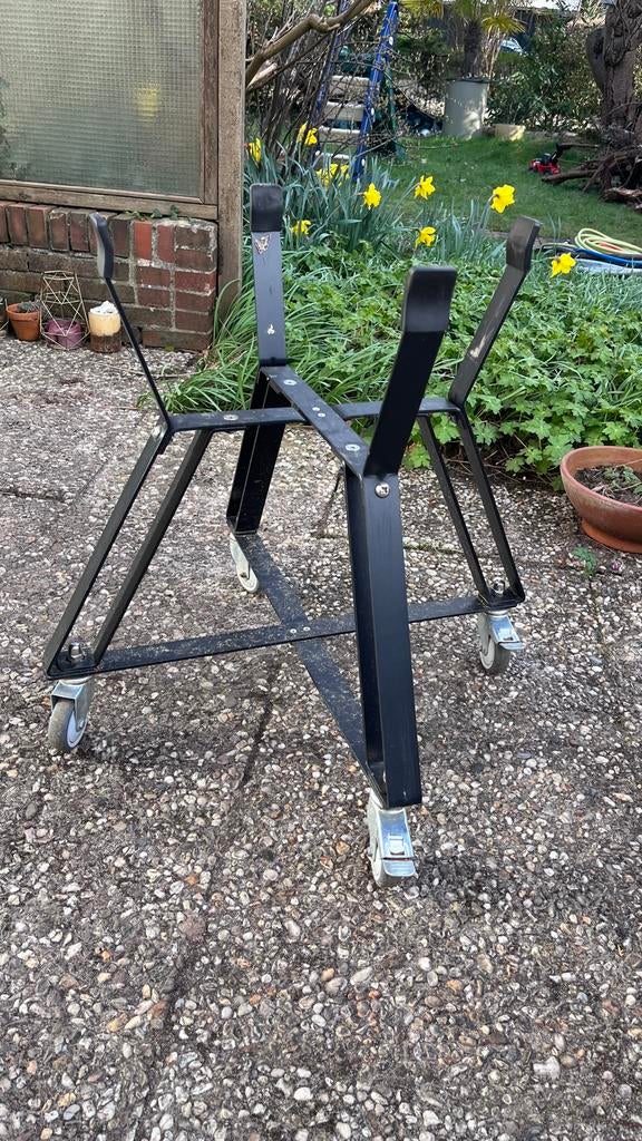 Kamado onderstel 21 inch met wielen, Tuin en Terras, Ophalen of Verzenden, Gebruikt
