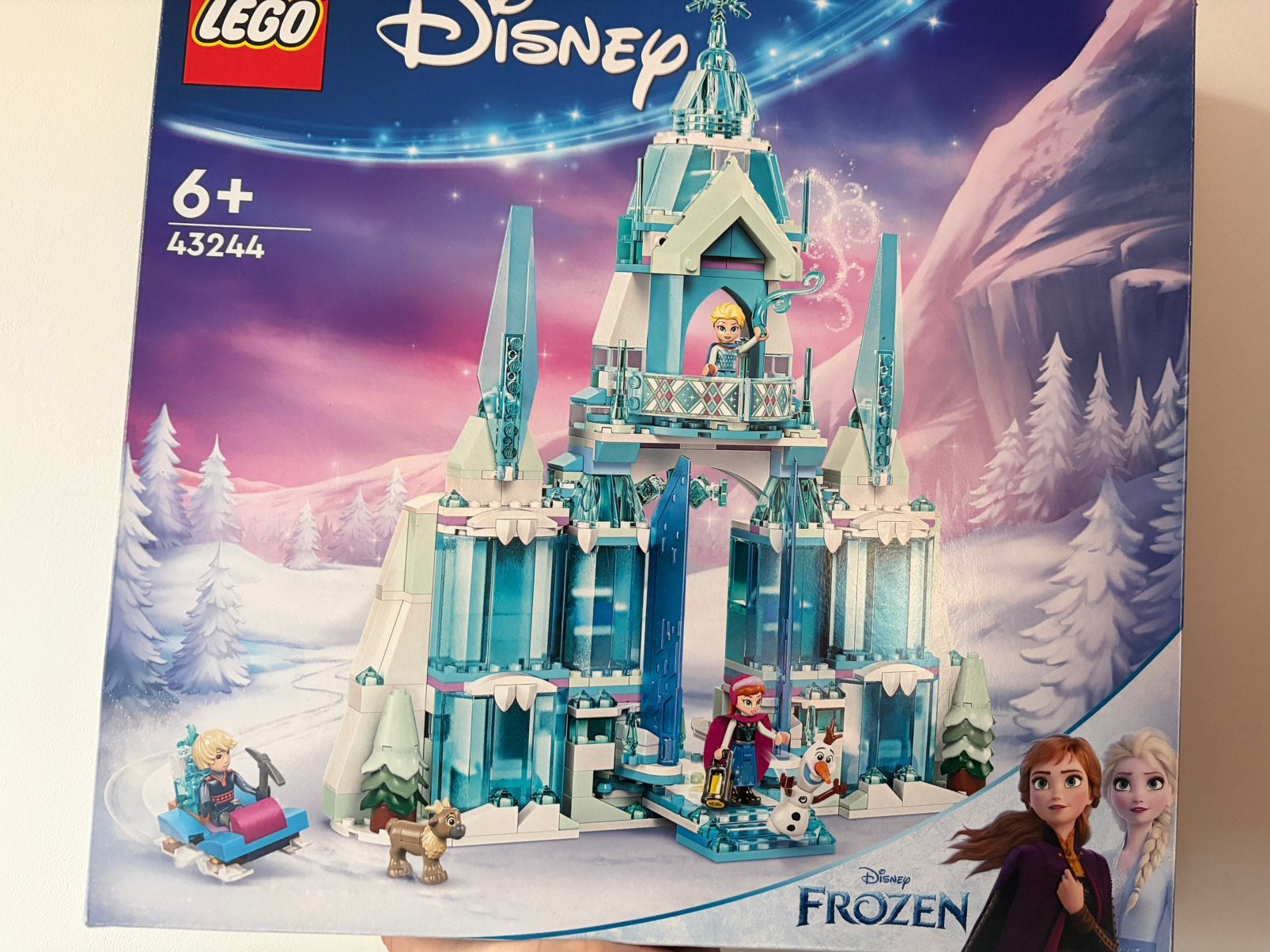 Disney lego Frozen kasteel, Kinderen en Baby's, Lego, Ophalen of Verzenden, Zo goed als nieuw, Inclusief instructies
