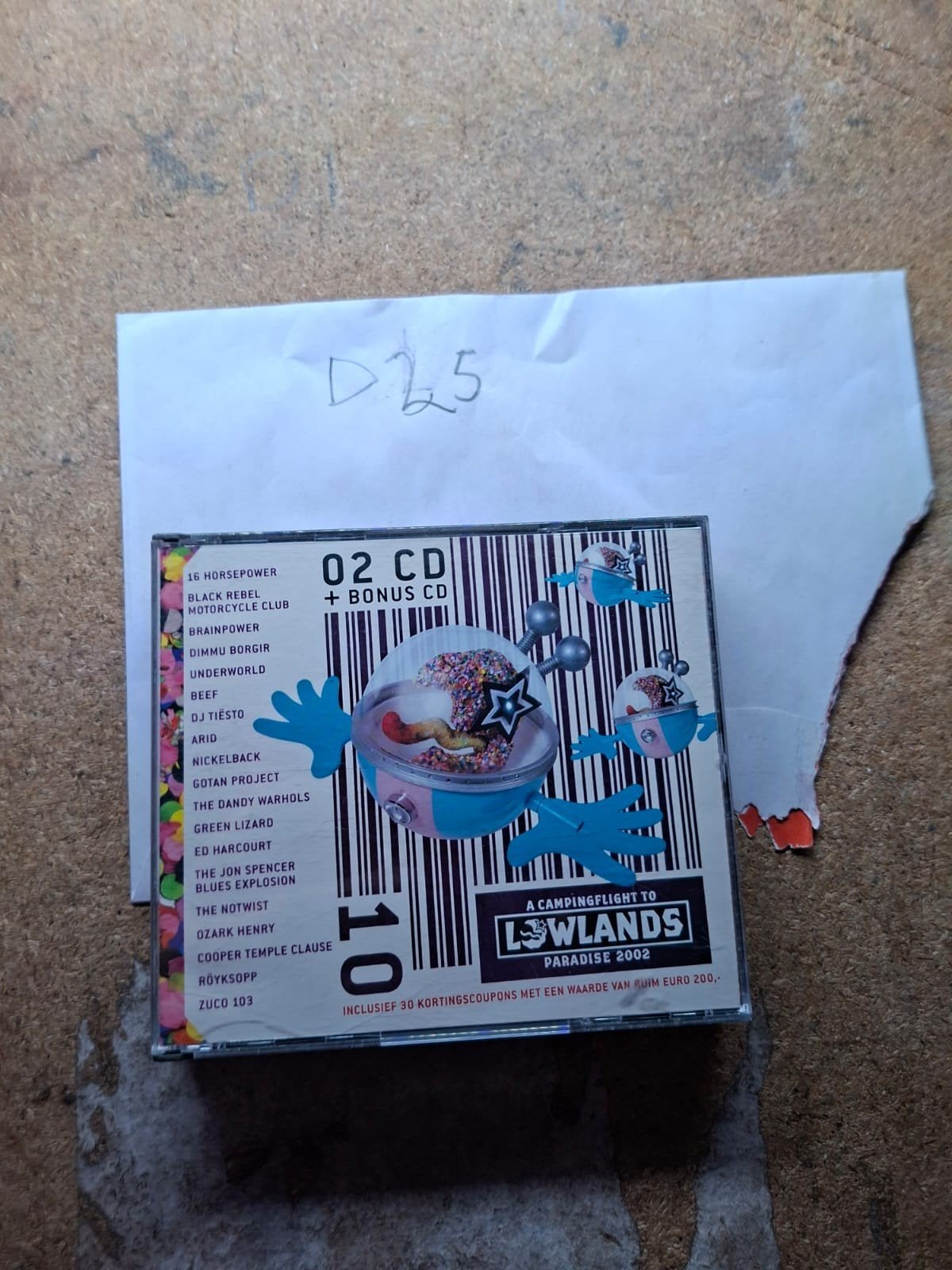 Lowlands Paradise 2002 - 2 CD + Bonus CD, Ophalen of Verzenden, Gebruikt, Verzamelalbum, Bonusmateriaal